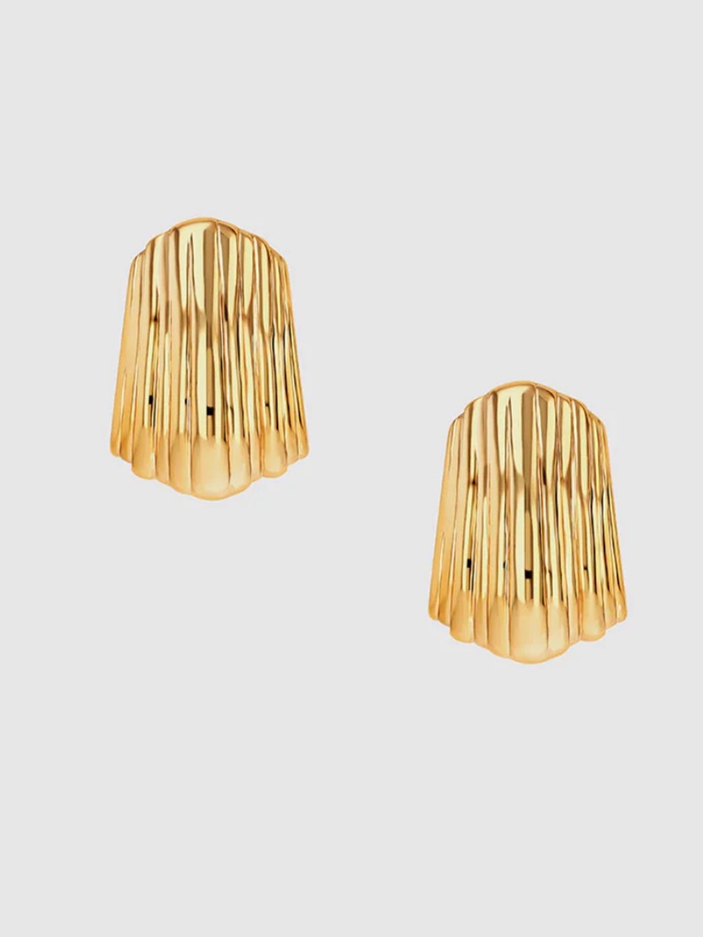 Annie Bing Ribbed Earrings